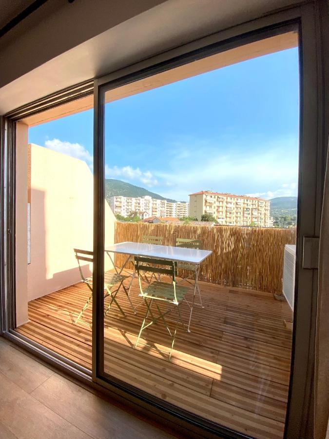 Superbe T2 Equipe Proche Centre Ville Ajaccio Avec Parking Kültér fotó